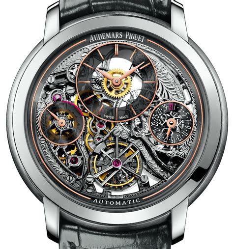 tourbillon squelette audemars piguet|Audemars Piguet tourbillon openworked.